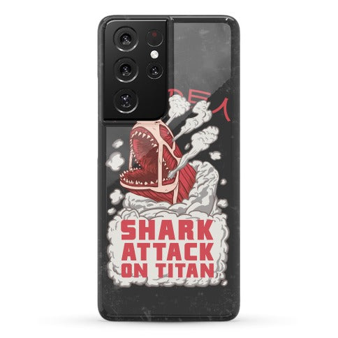 Shark Attack On Titan Phone Case
